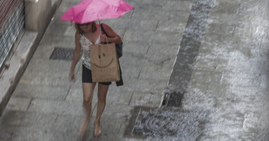 Protección Civil pide precaución ante una dana que dejará chubascos y tormentas