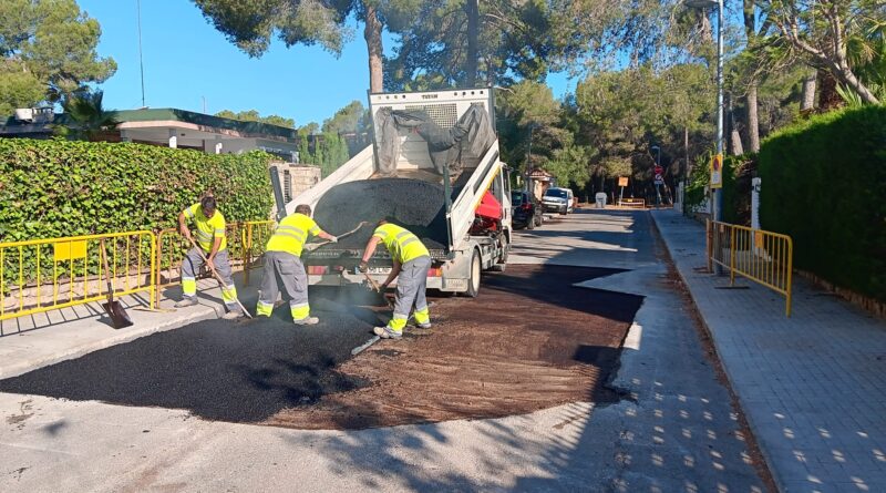 El Ayuntamiento de Paterna resuelve el 95% de las incidencias en vía pública que le llegan y alcanza las 265 actuaciones