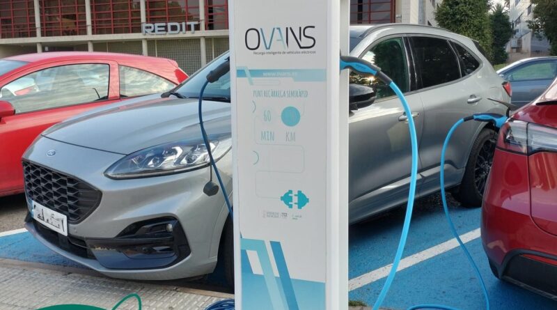 Nuevas Estaciones de Recarga para Vehículos Eléctricos en el Parque Tecnológico de Paterna**