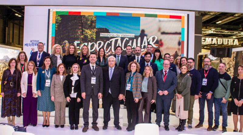 La Diputació de València lleva a FITUR 2025 la oferta turística de la provincia junto a 33 municipios y 6 mancomunidades