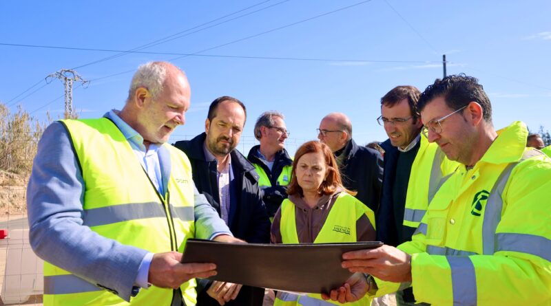 La Diputació de València continúa con los trabajos de reconstrucción del puente sobre el barranco dels Cavalls de Aldaia