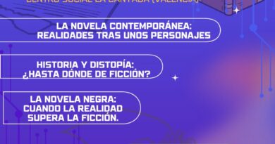 La Canyada acoge una Jornada literaria de escritores y lectores para debatir sobre los límites de la realidad y la ficción