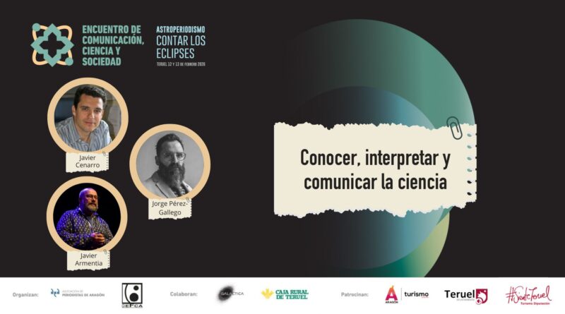 La Canyada Te Guía participa en el I Encuentro de Comunicación, Ciencia y Sociedad de Teruel sobre la divulgación de los eclipses
