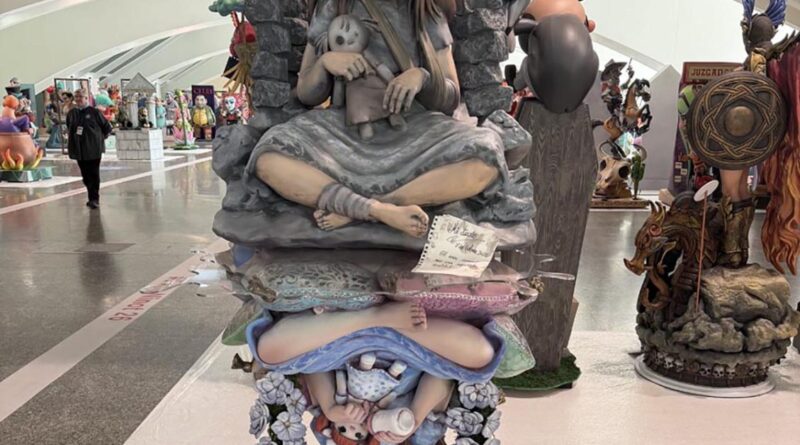 El Ninot indultat 2026 es para Sueca-Literat Azorín