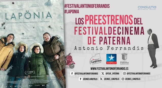 Natalia Verbeke y David Serrano presentan "Lapönia" en los preestrenos del Festival de Cine de Paterna