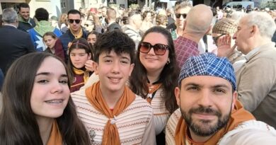 La Falla Plaza Puerta del Sol de La Canyada, protagonista en la recepción oficial de la Diputación de Valencia