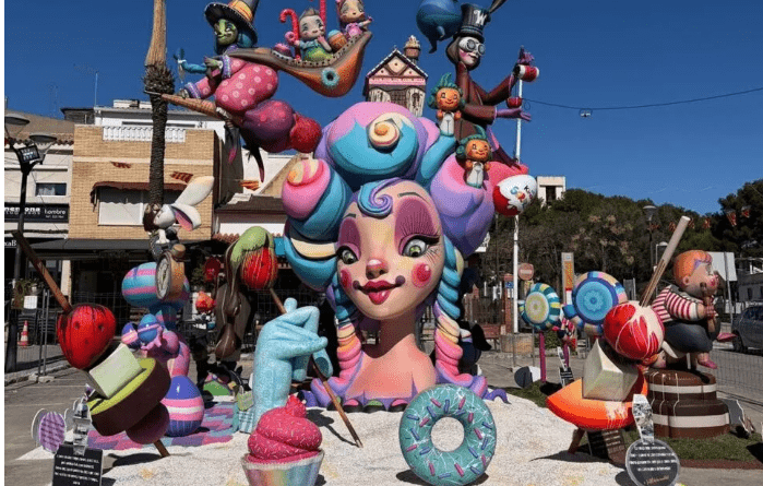 La Falla Plaça Porta del Sol-La Canyada ganó el primer premio en 2026.