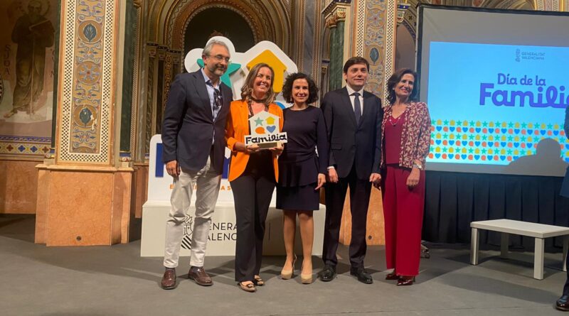 La Generalitat Valenciana reconoce la labor de FAMILY UP en el Día Internacional de las Familias
