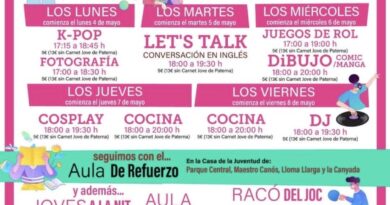 Compromís per Paterna denuncia que l’Ajuntament de Paterna cobra als joves per activitats bàsiques mentre gasta 30.000 € en un viatge a PortAventura