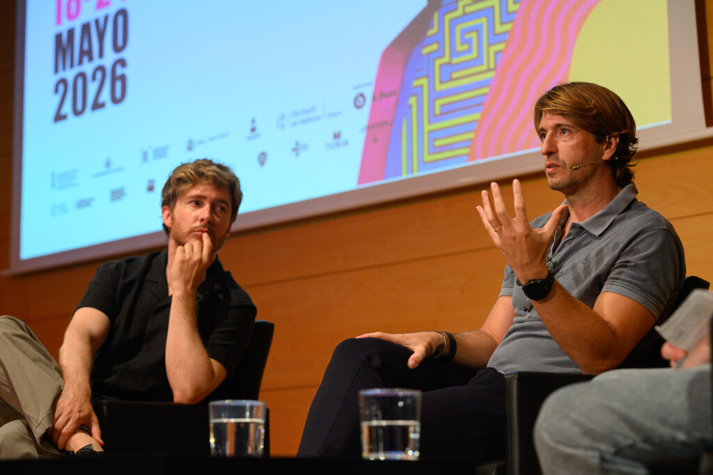 Yrsa Sigurðardóttir, Pablo Rivero y Alfonso del Río también han pasado este jueves por el escenario de la Fundación Bancaja