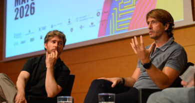 Yrsa Sigurðardóttir, Pablo Rivero y Alfonso del Río también han pasado este jueves por el escenario de la Fundación Bancaja