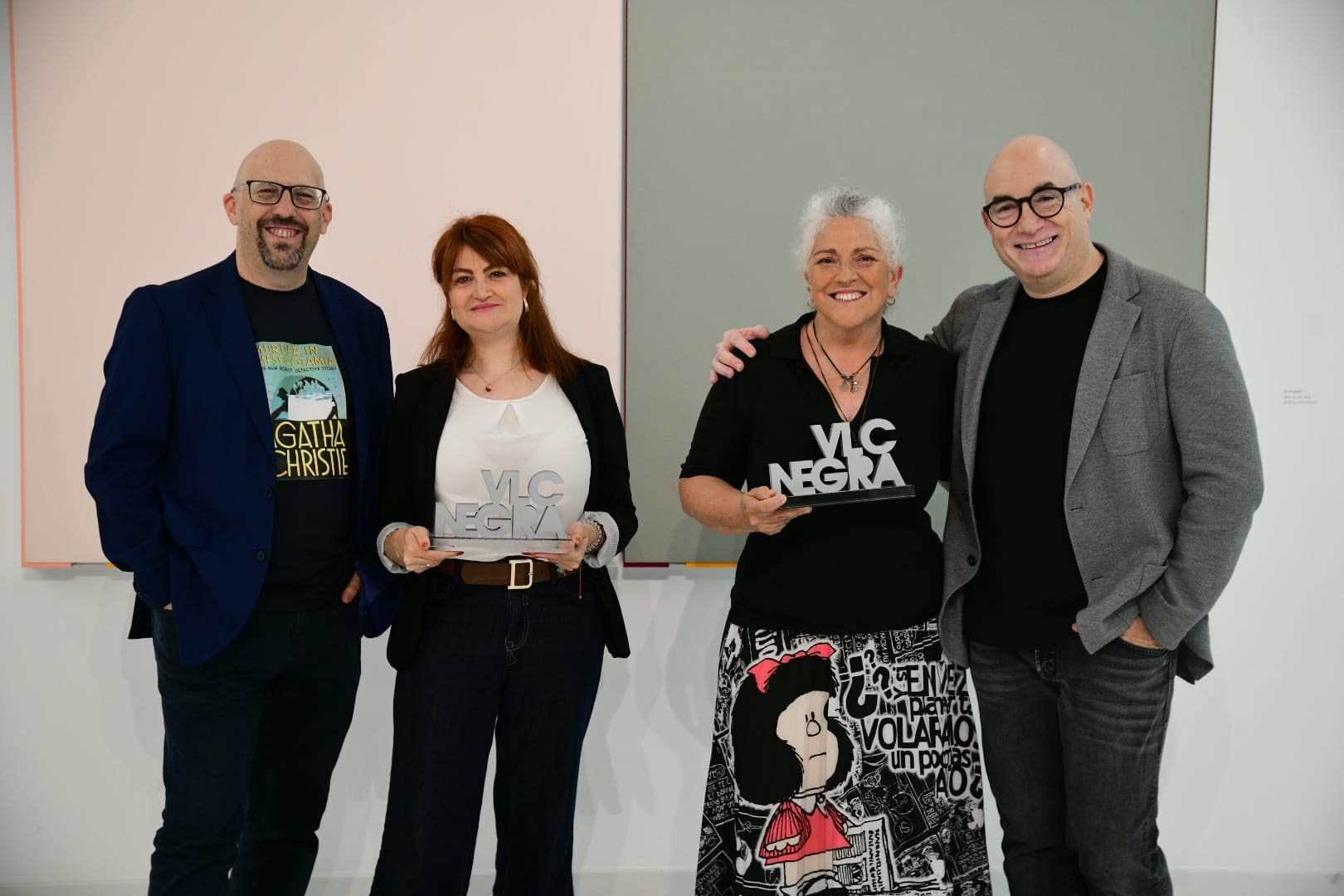 Juan Gómez-Jurado corona el éxito de la decimocuarta edición de VLC NEGRA reivindicando la literatura comercial en la Fundación Bancaja