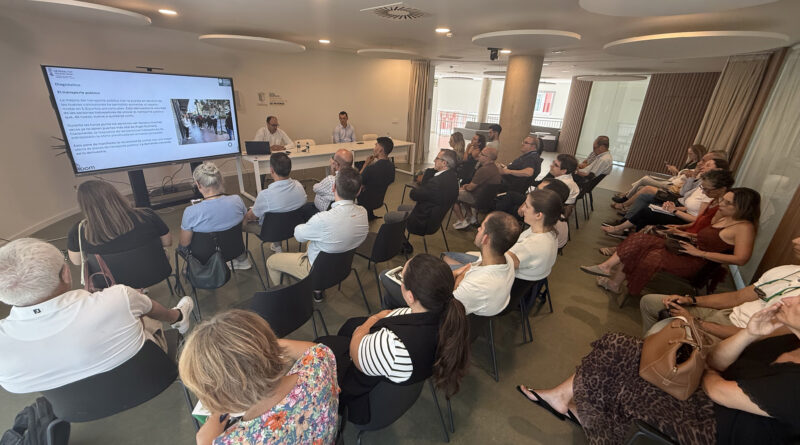Pie de foto: Imagen de la presentación del Plan de Movilidad del Parque Tecnológico