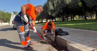 Paterna se prepara para las tormentas de verano con un refuerzo de la limpieza de imbornales y su red de alcantarillado urbano