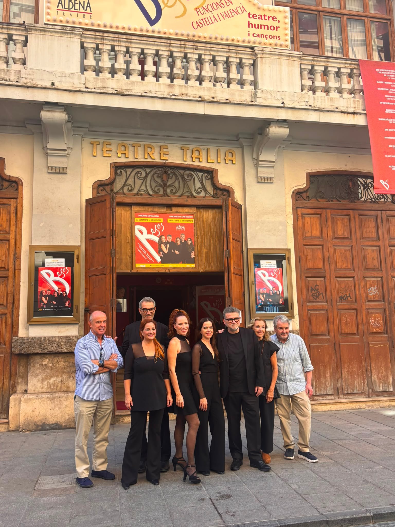 ’Besos’ vuelve al Teatre Talia con nuevas escenas 27 años después de su estreno