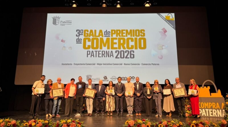 Paterna III Gala de Premios del Comercio