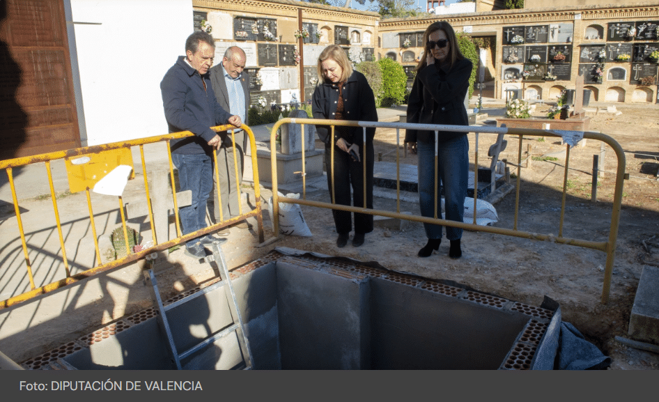 La Diputación concede 90.000 euros para una nueva campaña de exhumación de víctimas del franquismo en Paterna